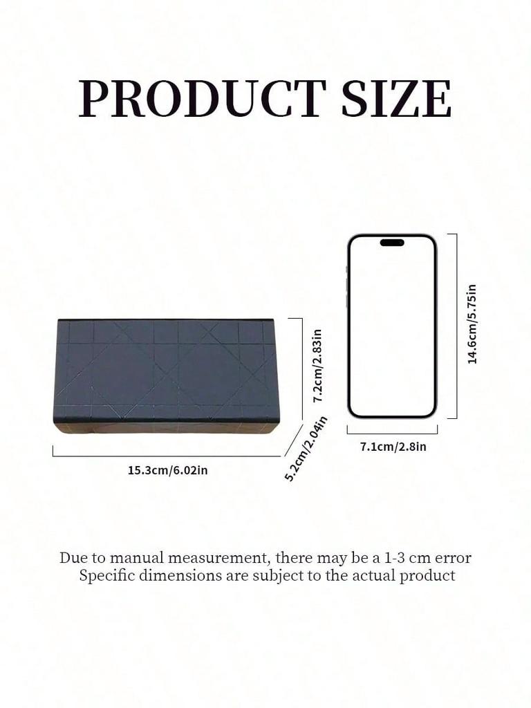 Dior Custodia Larga per Occhiali da Sole in Pelle Nera