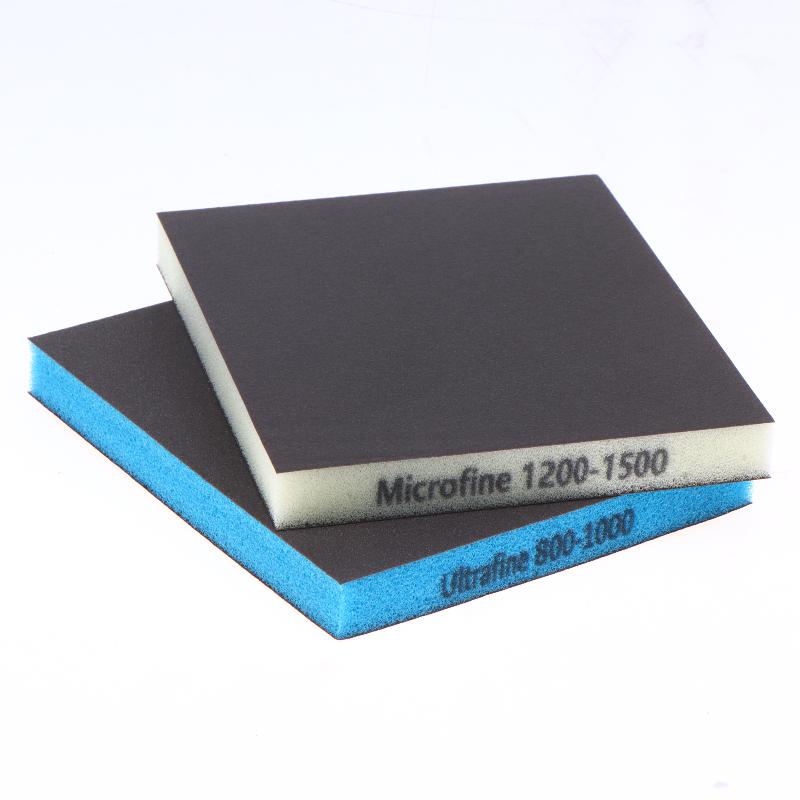 8Pcs Double Sided Sponge Sanding Pads Portable Car Furniture Polishing Assorted Grits 120 To 1500