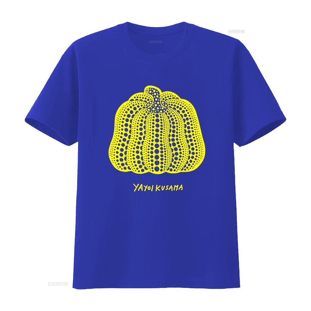 New Japanese Artist Yayoi Kusama Pumpkin T Shirt Infinity Mirrors Design Size Xl Nwt Vintage Washed Versatile Breathable Casual