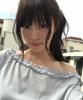 LETTER FROM MOON Sov Frill One-Shoulder Short-Sleeve T-Shirt (Sky Blue)