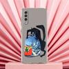 Phone Case For Samsung A56 A36 A26 A24 A16 A14 A12 A32 A50 A70 A22 A40 A34 A54 A42 A52 5G A04s A06 Cover Lovely Cat Playing Fun