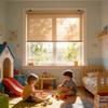Retractable Blackout Thermal Insulation Roller Blind CurtainHome,  Bedroom - UV Protection Window Shade, Blinds for Doors, Modern Window Covering