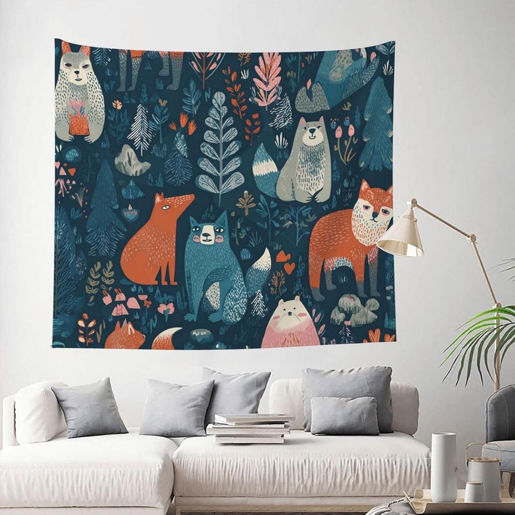 Wall Hanging For Living Room Science Chemistry Illustration Tapestrys Home Decor Soft Aesthetic Tapestries Hanging Decor Blanket