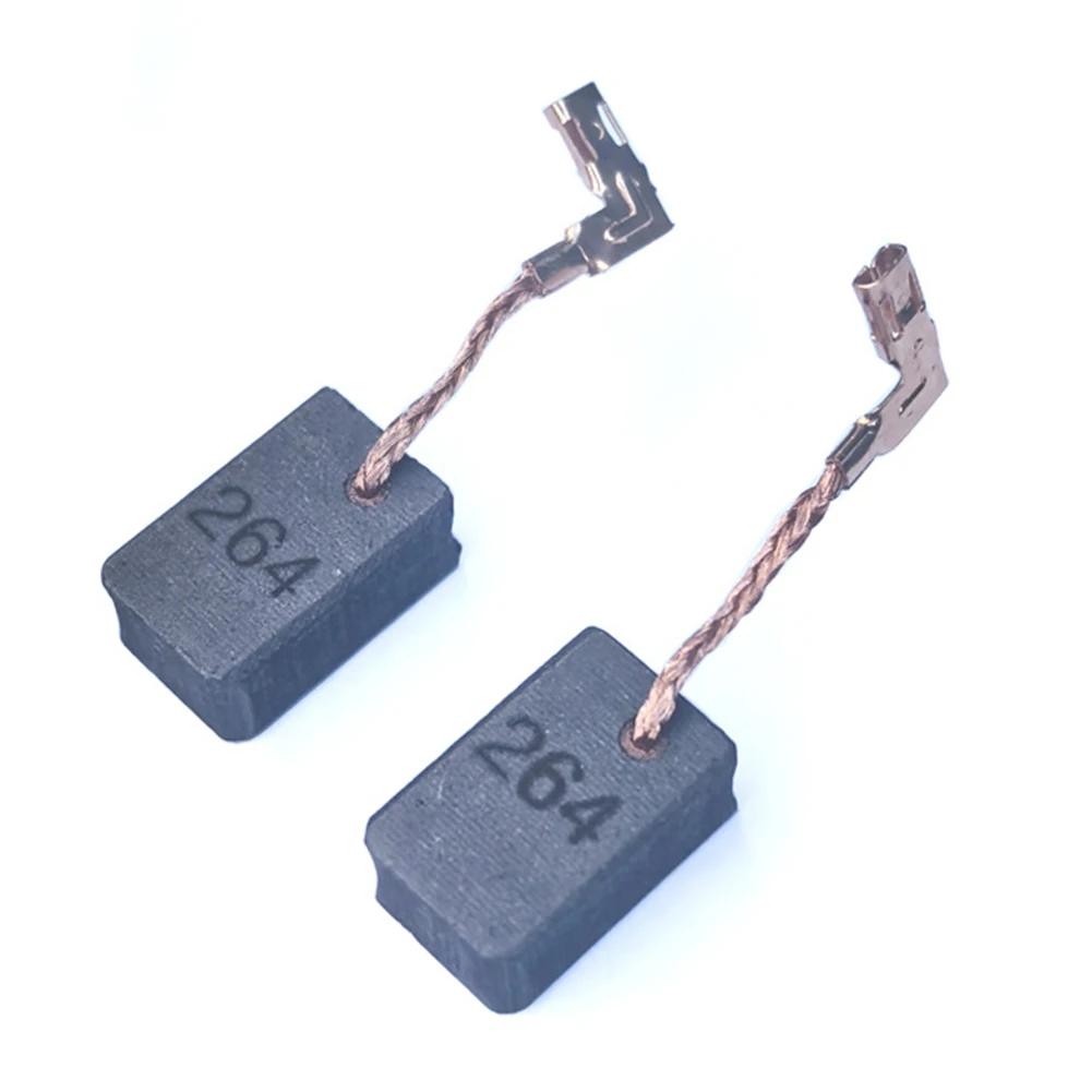 Kohlebürsten Ersatz 2er Set 1910M3-7 für Winkelschleifer Motoren Kompatibel mit CB-264 CB-262 Elektrowerkzeug Zubehör