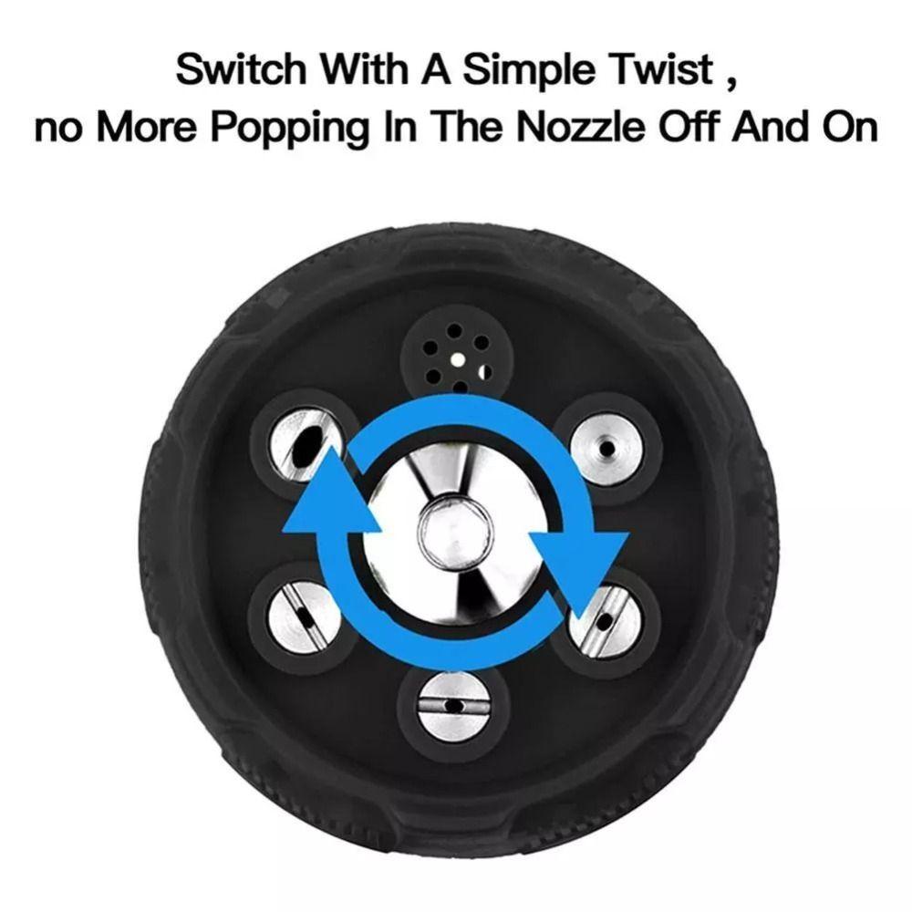 Multifunctional Change-Over Nozzle 1/4Inch Spray Head New Pressure Washer Nozzle