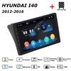 Car Radio Multimedia MP5 Player Head Unit Stereo GPS Navigation BT For HYUNDAI I40 2012-2016