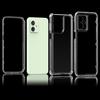 For Motorola Moto G54 5G Case Acrylic+TPU 3-in-1 Clear Phone Cover