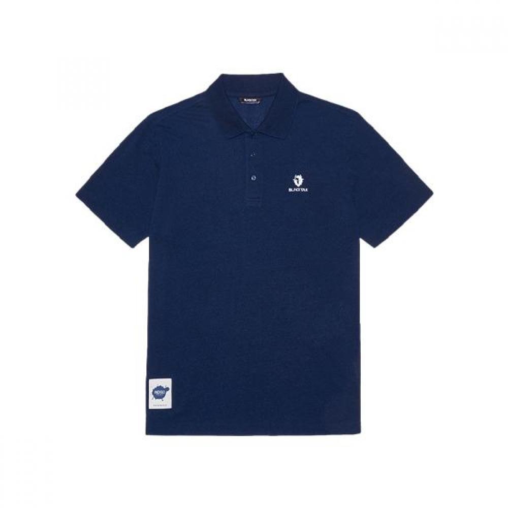 

Black Yak Black Yak Common U Indigo Polo T shirT r1byTsf0902 In 1BYTSF0902-IN/100