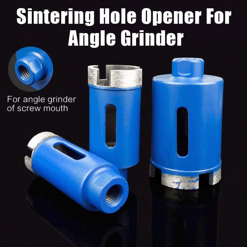 Diamond Hole Saw Drill Bit Set for Concrete Tiles Glassd Cutter Saw Blue Wall Drill Bit M10 Angle Grinder 6-75mm