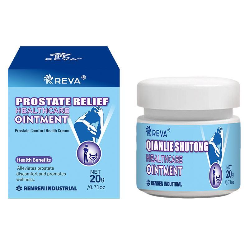 REVA Prostate Cream for Men - Relieves Discomfort, Frequent Urination, and Urgency