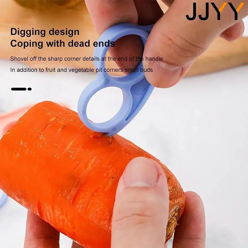 1pc Apple Peeler Orange Kiwi Vegetable Fruit Stainless Steel Peelers Portable Manual Peeling Potatoes Peeler Kitchen Accessories