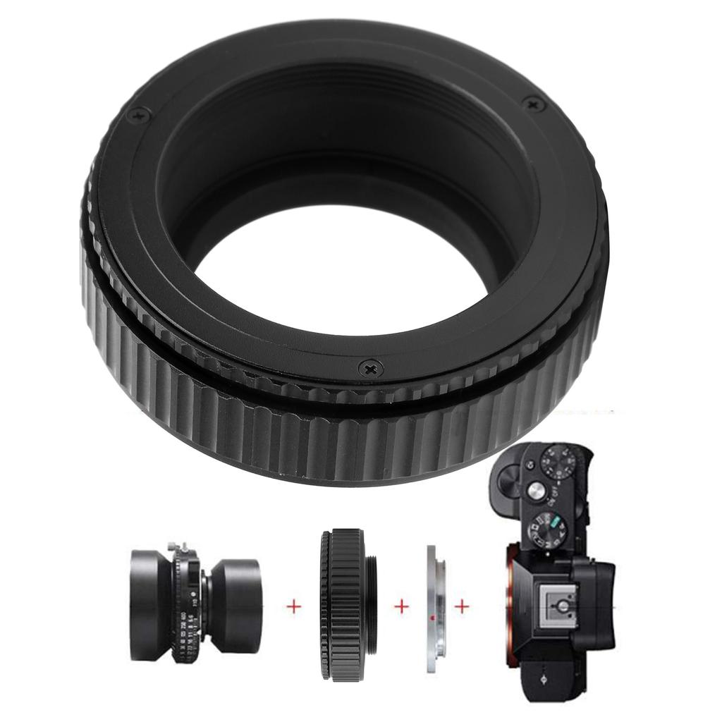 NEWYI M42‑M39 17‑31mm Camera Adjustable Focusing Helicoid Adapter Macro Extension Tube