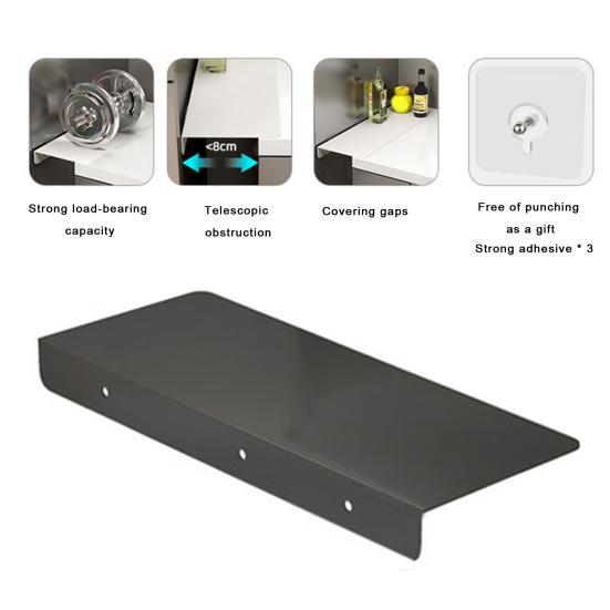 Countertop Extension Board Punch-free Waterproof Gap Filler Barrier Narrow Gap Kitchen Extention Plate Thick