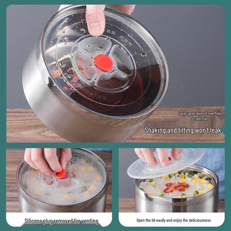 DM 304 Edelstahl Mehrschichtige Bento-Box