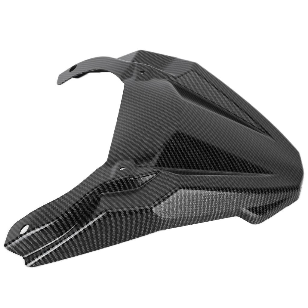 Motorcycle Front Wheel Mudguard Extension Cover Carbon Fiber Style Replacement for Yamaha FJ‑09 2015‑2019