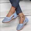 Women Wedges Sandals Hollow Out Vintage Woman Shoes Slip on Casual Sewing Ladies Sandal Female Summer Zapatos Muje