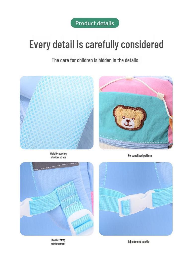 Track 2025 Lightweight Cartoon Kindergarten Backpack for Kids