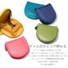Women's Horseshoe Zipper Coin Purse, Leather, Cowhide, Gold, bp-3014