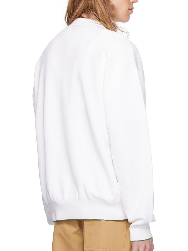 Jacquemus Men's Embroidered Round Neck Hoodie - Early Autumn Classic, Comfortable, Versatile Fashion.