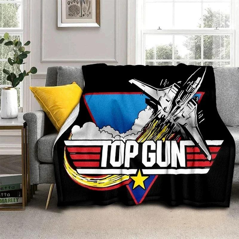 New Fashion Movie Top Gun: Maverick Soft Flannel Blanket For Bedroom Sofa Picnic,Throw Blanket Cover Outdoor Entertainment Gift