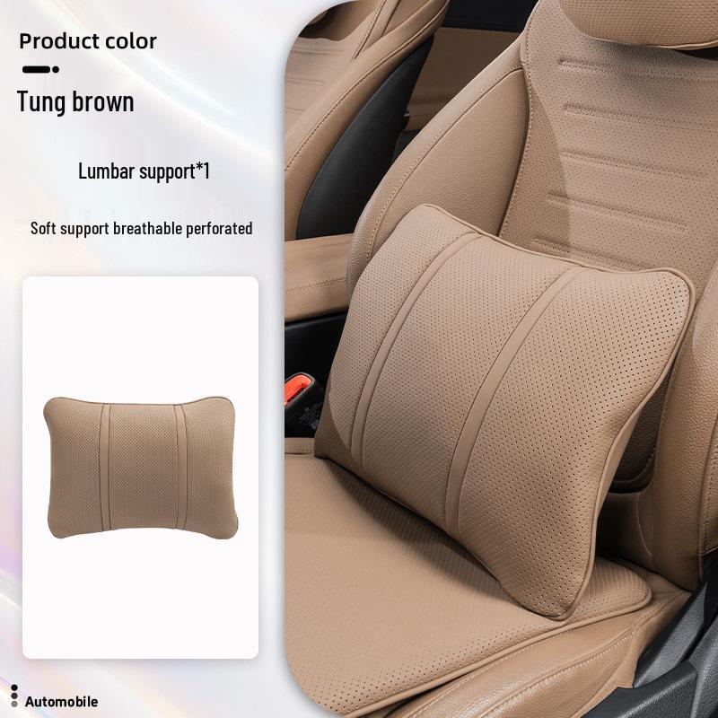 Luxurious Breathable Neck and Lumbar Seat Cushion Set for Maybach