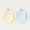 Korean Style Thickened Velvet Baby Coat for Boys and Girls - Autumn/Winter Solid Color Toddler Top