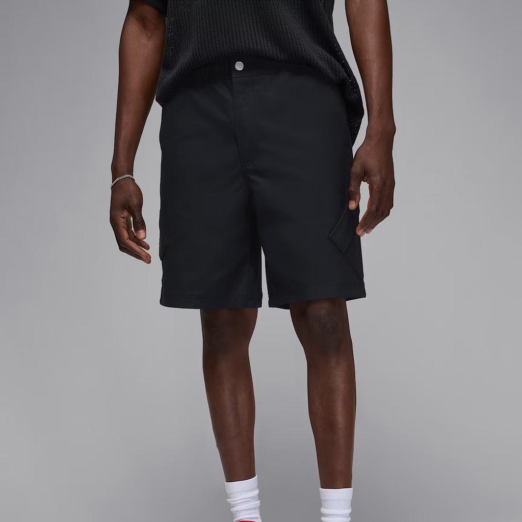 Jordan Brand SS25 MJ ESS Statement Chicago Cotton Loose Fashion Soft Casual Shorts Unisex Shorts Black HF9365-010