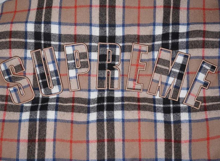 Supreme Reversible Puffer Jacket Navy