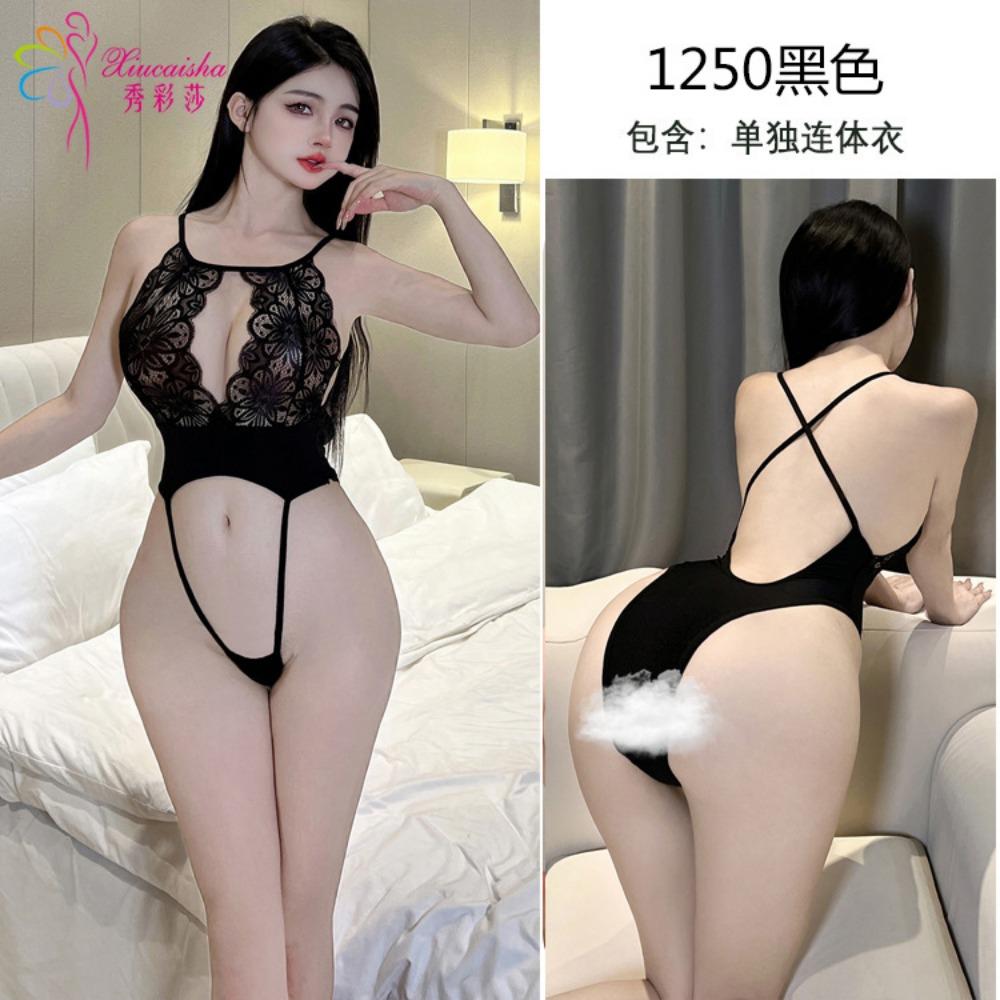 Sex Lingerie Sexy Pajamas Small Breasts Shame Onesie Female Seduction Bed Free Transparent Passion Bed Clothes