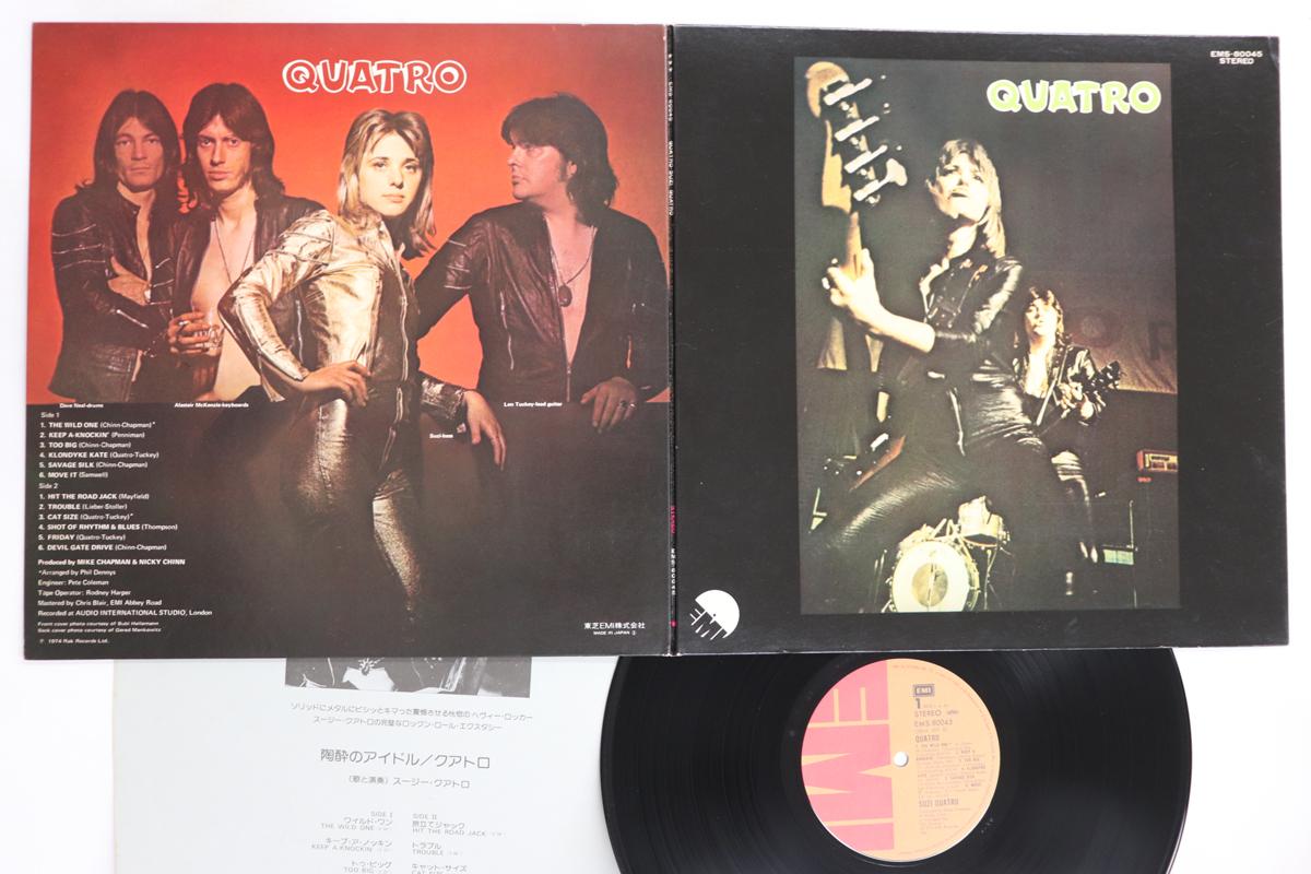 

Виниловая пластинка SUZI QUATRO - Quatro EMS80045 EMI 1974 Япония Рок Б/У