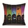 Halloween Linen Pillow Cover Printed Pillow Supply Cushion Cover