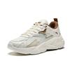 New Anta Anti Slip And Wear Resistant Breathable Low Top Casual Shoes Men's White Brown 912518808-2