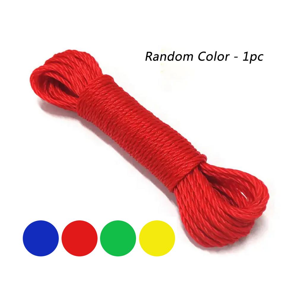 Outdoor Clothesline, Random Color Fixed Rope For Fishing Net And Fish Cage, Tying Crops, Good Helper For Outdoor Camping