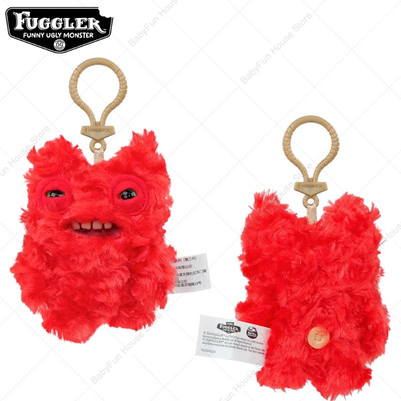 Fuggler Çirkin Dişli Canavarlar Peluş Oyuncaklar Anahtarlıklar Fugglers Geniş Gözlü Acayip Sinirli Uzaylı Tavşan Peluş Bebekler Süsler
