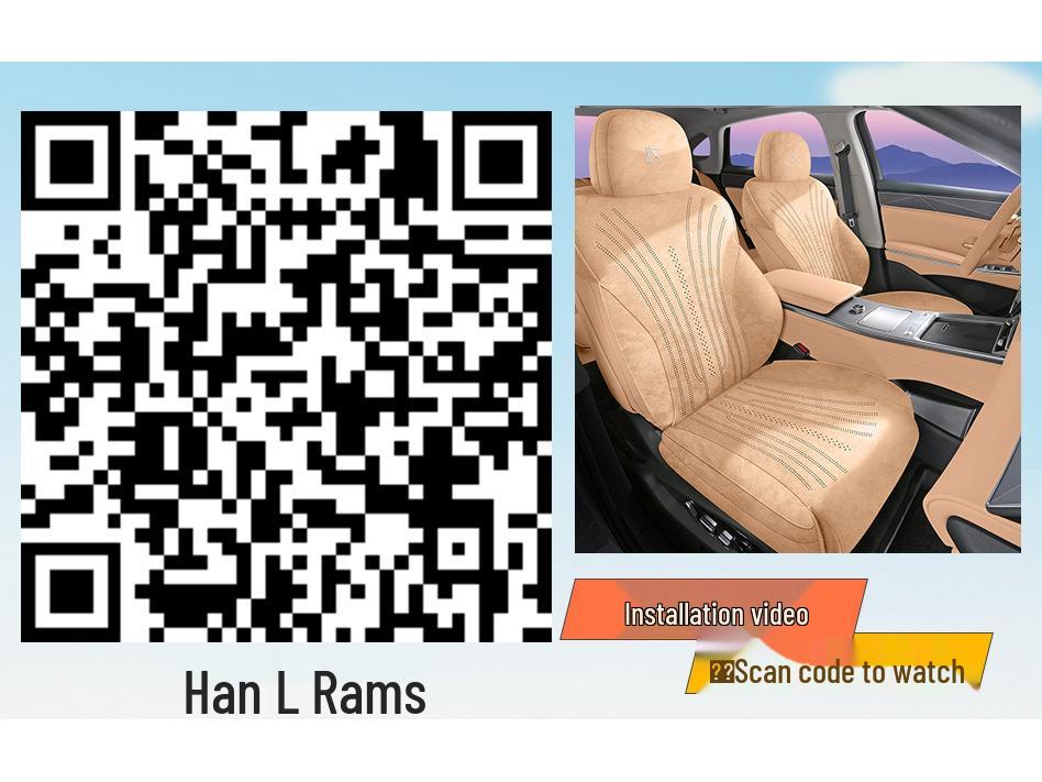 BYD Han L All-Season Suede Car Seat Cushions - Half Surround, 5-Seater