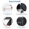 A25F-Cat-Proof Waterproof Toilet Paper Holder Hanging Tissue Holder Roll Paper Case Cover Portable Storage Bag