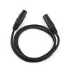 XLR Male to Female 3 pin MIC Shielded Cable Microphone Audio Extension Cable 1M