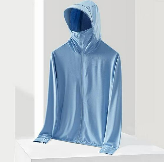 

Унисекс Летняя Легкая Куртка с Защитой от УФ-лучей для Активного Отдыха 3XL (130-150 jin)