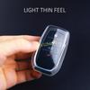 For Toyota Mirai Hilux Land Cruiser LC200 Venza Sienna Tundra Transparent Clear Smart Car Key Fob Cover Case Holder