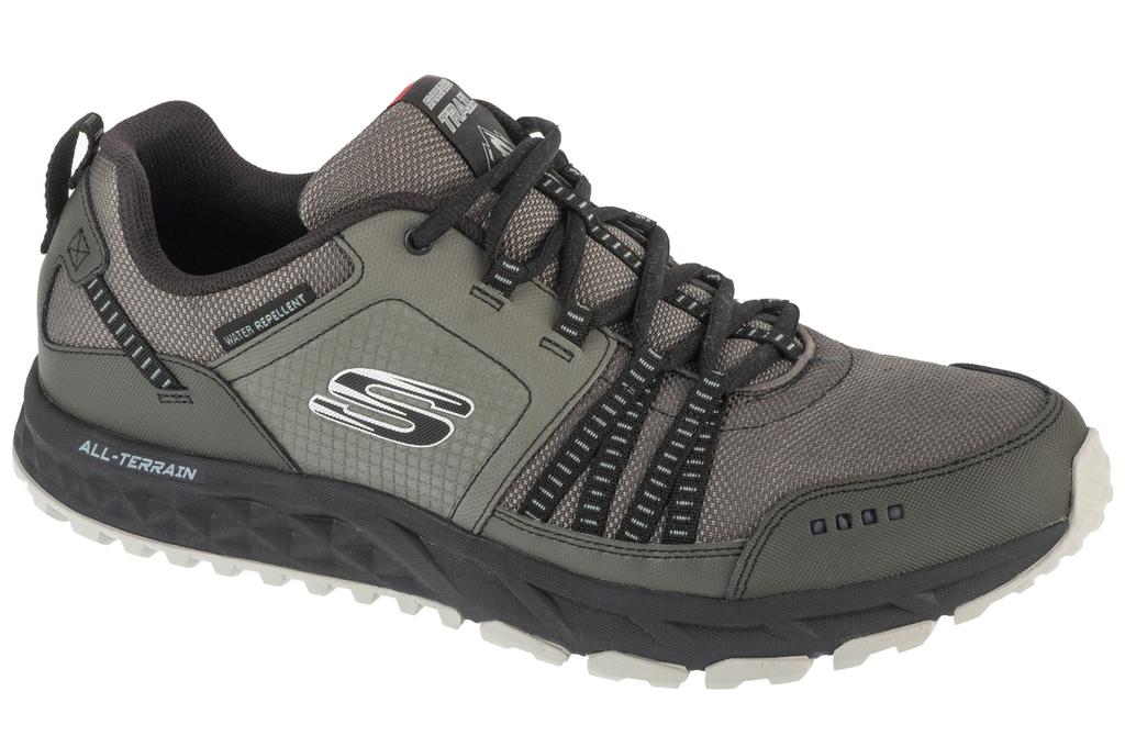 Skechers Escape Plan, Mens Grey Trekking Shoes