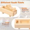 2025 Hot Sushi Press Mold Wooden Rectangular Nigiri Rice Box Sushi Rice Roll Maker Kitchen Gadget Home Restaurant Kichen Tool