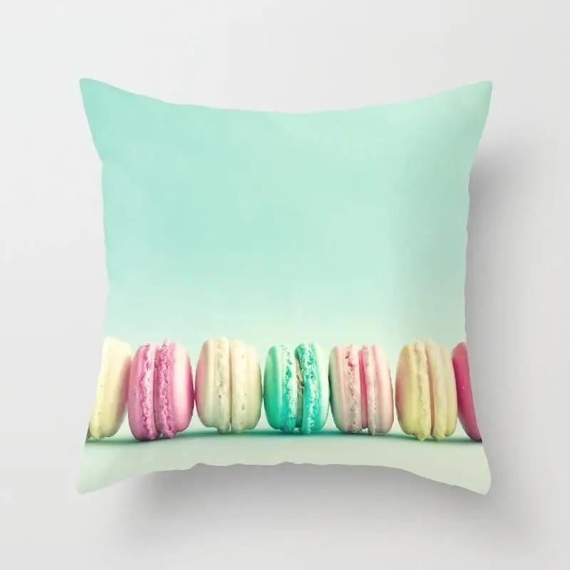 Home Decor Fashion Simple Pillowcase Mint Green  Chair Sofa Car Pillow Farmhouse