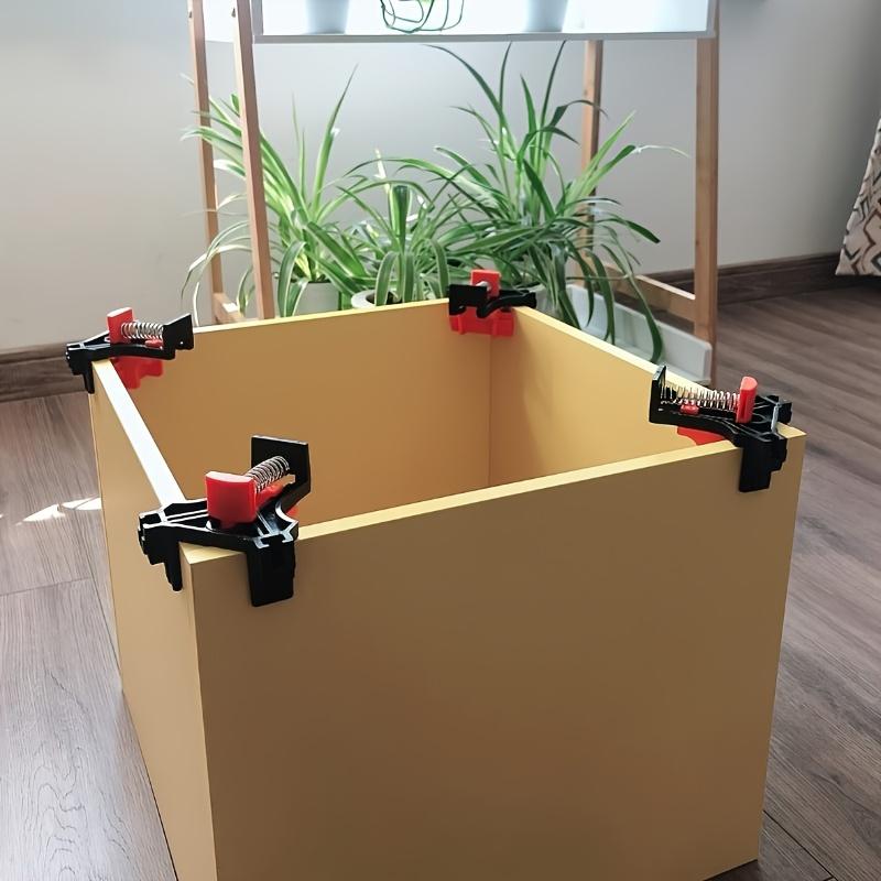 4PCS 90-degree Angle Clamps | Woodworking Angle Clamps, Right-angle Clamps Fixed Fixtures With Adjustable Hand Tools, Suitable For Cabinets