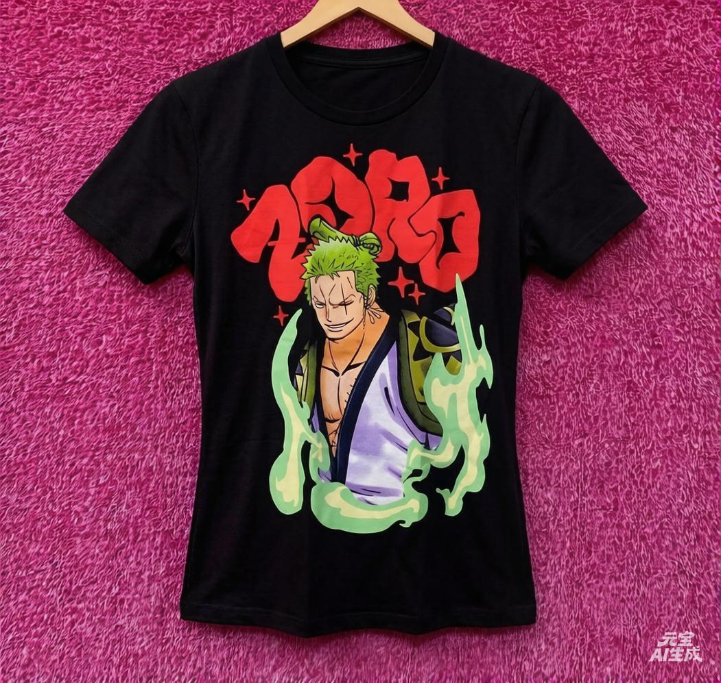 

One Piece Roronoa Zoro Wano Fit Arc Anime Graphic TShirt 2026 New Cotton Summer Tshirt for Unisex and Women L