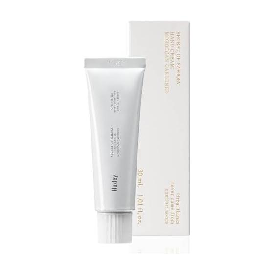 [Huxley Japan Official] Hand Cream  30mL  Japanese Label (Moroccan Gardener) Cactus Seed Oil Korean Cosmetics