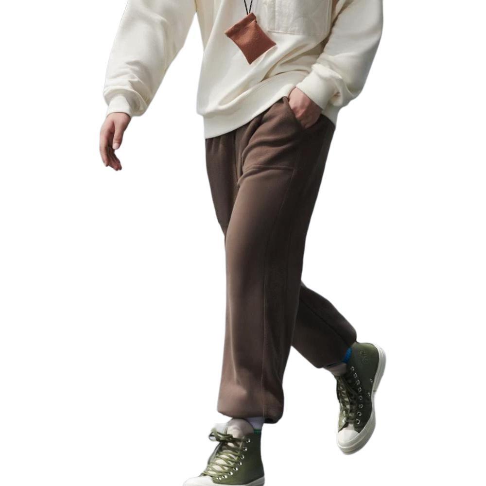 Converse Knitted Sweatpants Men's Nut Wood Color 10023521-A04