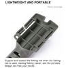 Plastic Wader with Poles Inserter Adjustable Fishing Rod Holsters for Casting Reel Waist Wading Belt Waist Belt Rod Holder
