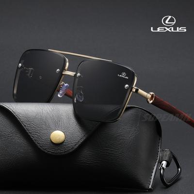 Wysokiej klasy okulary przeciwsłoneczne do samochodu Lexus ES200 ES260 ES300 RX300 LS500h GS300 IS250 IS300 CT200h LX570 GX NX Modne gogle chroniące przed UV
