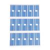8 Pcs Cable Labels Tags For Cable Management Colorful Waterproof Cord Tags For Wire Labels Self Adhesive Tear Resistant