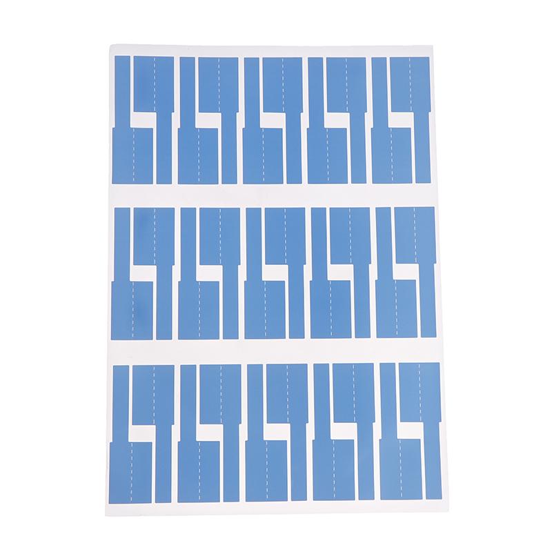 8 Pcs Cable Labels Tags For Cable Management Colorful Waterproof Cord Tags For Wire Labels Self Adhesive Tear Resistant